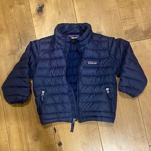 Patagonia Dark Blue Puffer Jacket